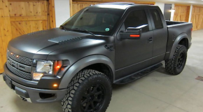 Matte Black Ford Raptor – Ken Block