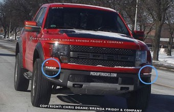 2013 Ford Raptor SVT F-150 Spy Shot 1