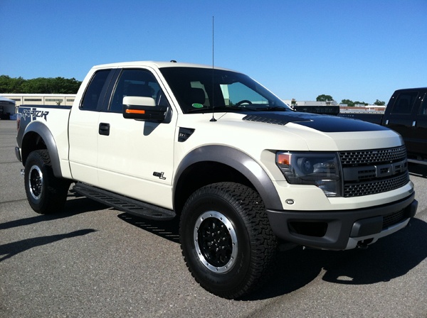 2013 Ford Raptor White