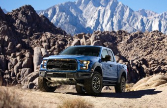 2017 Ford Raptor Posing for a Shot