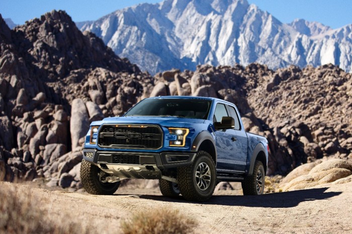 2017 Ford Raptor Posing for a Shot