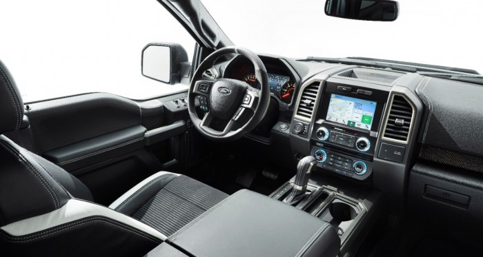 2017 Ford Raptor Drivers Cockpit