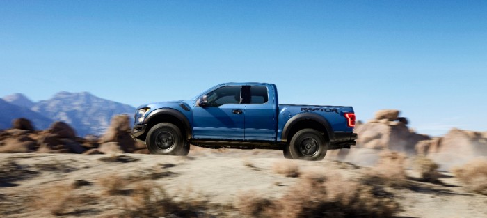 2017 Ford Raptor Side Profile