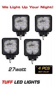 4 pack off road led lights