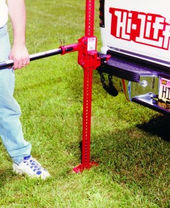 prerunner bumper jack in use