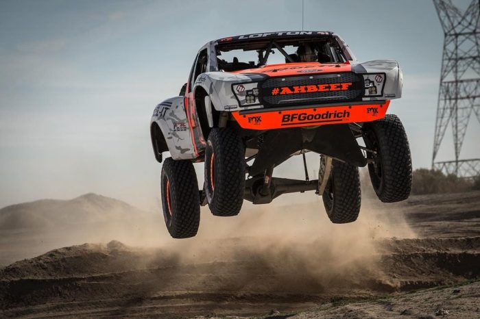 justin loftons trophy truck