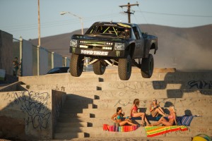 truck jumping